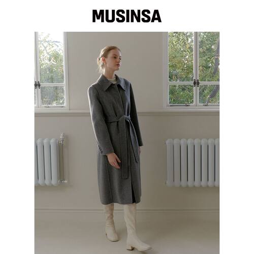 YUPPE STAN HANDMADE COAT_GRAY韩国官网直邮进口MUSINSA