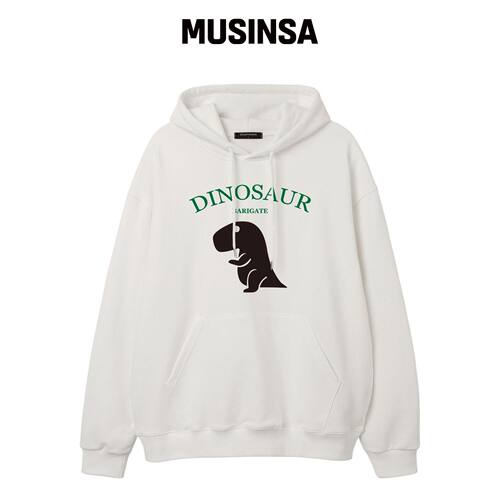 BARIGATE DINOSAUR 连帽卫衣 (BLS015) WHITE韩国官网直邮进口