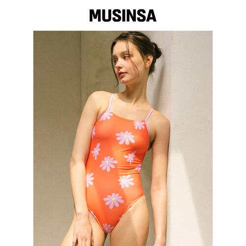 OOMPAA 桃花室内连体泳衣 MUSINSA韩国官网直邮进口
