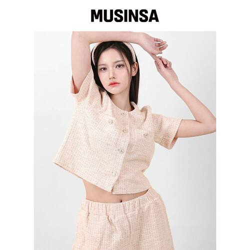 CATTLINE (居家服套装) BLOSSOM TWEE 外套 热裤韩国官网直邮进口