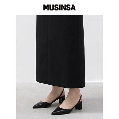 SAPPUN DELIA 细高跟露跟鞋 (5/7cm) MUSINSA韩国官网直邮进口