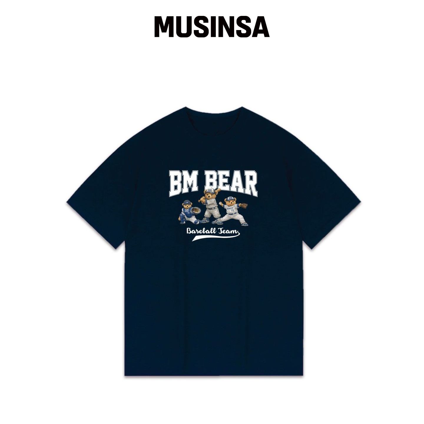 BEMIGHTY 棒球队宽松短袖T恤 [婴儿] MUSINSA韩国直邮官方正品