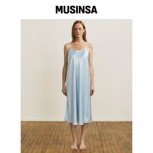 JO'S LOUNGE 经典天空吊带连衣裙 MUSINSA韩国直邮官方正品