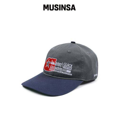 GLACK GC061 机械师 6面帽 (灰色) MUSINSA韩国官网直邮进口