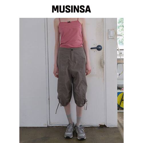 NOCONTENT 371. 绑带热裤 _ 文胸绑带 MUSINSA韩国官网直邮进口