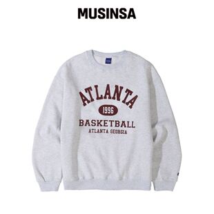 STAFFONLY ATLANTA SWEATSHIRTS (MELANGE WHITE韩国官网直邮进口