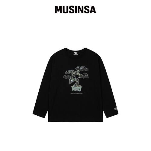 WELLBEING EXPRESS Bonsai 长袖黑色韩国官网直邮进口