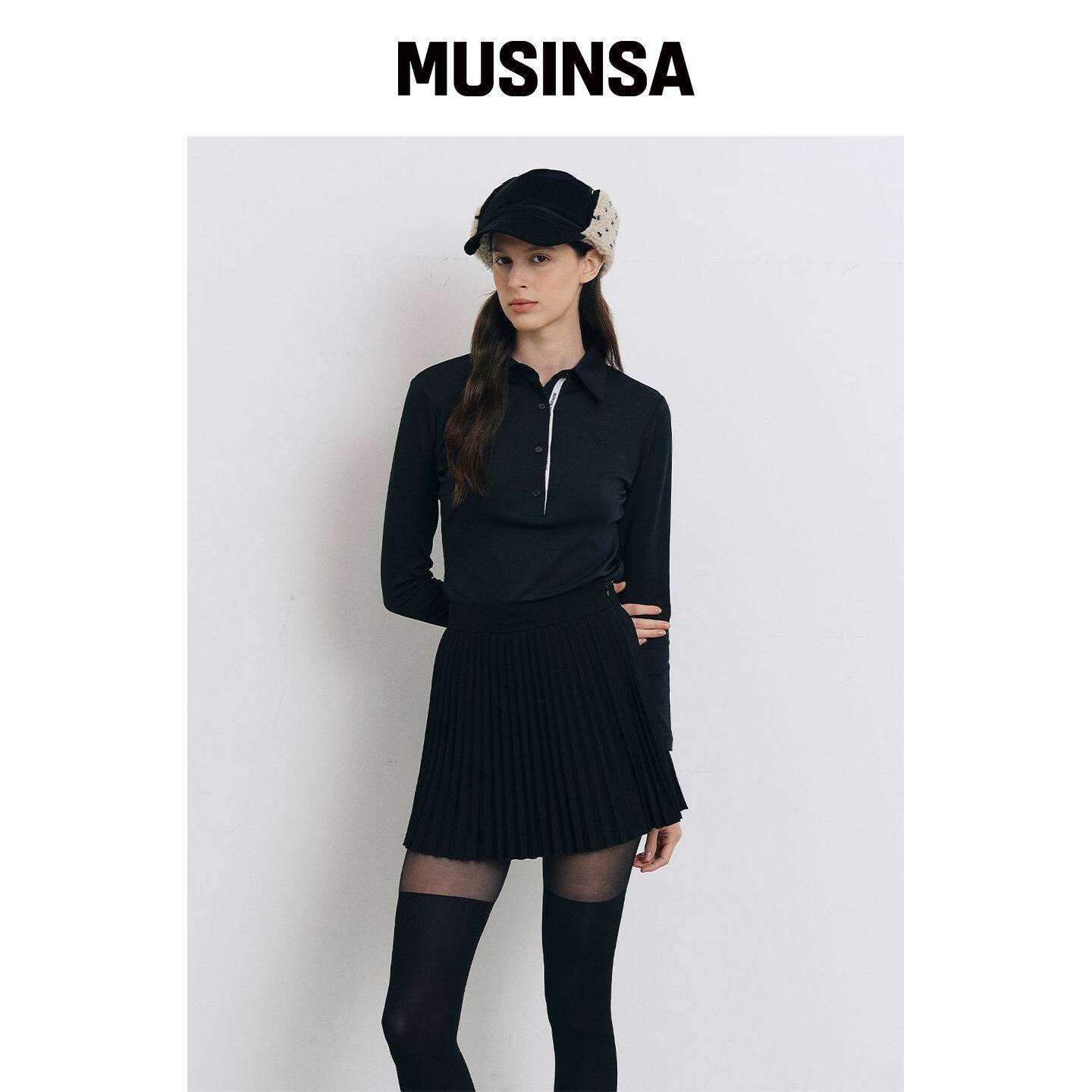 BERMUDAGRASS 婴儿 LOGO T恤_BLACK MUSINSA韩国官网直邮进口