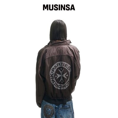 PUNCH DRUNK PARTIES GhostMark 风衣 (棕色) MU韩国官网直邮进口