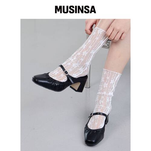 CESTI GLEIGH 露跟鞋 (黑色) MUSINSA韩国官网直邮进口