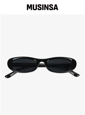 HANGLE EYEWEAR 平面椭圆防晒杯 黑色韩国官网直邮进口