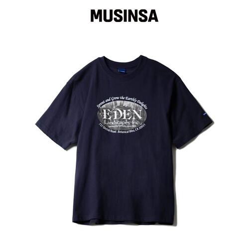 STAFFONLY EDEN TEE (海军蓝) MUSINSA韩国直邮官方正品