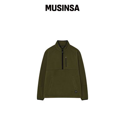 LOCKHEED MARTIN STITCH POINT FLEECE 半拉链上韩国官网直邮进口