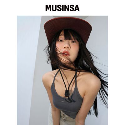MILLIONCOR 茶色分享背心_炭灰 MUSINSA韩国直邮官方正品