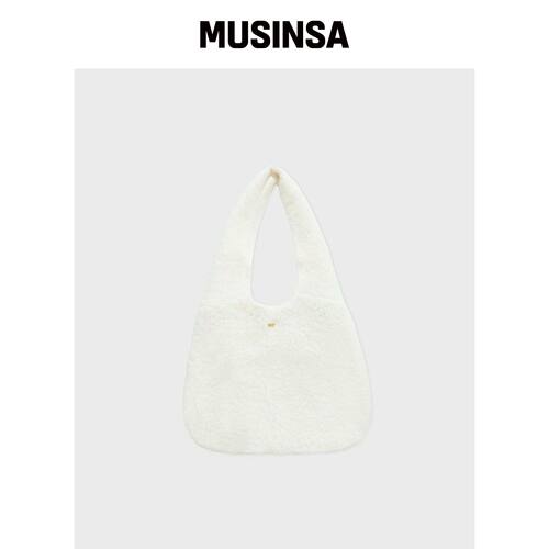 INEE 羊毛发卷筒圆领包 MUSINSA韩国官网直邮进口