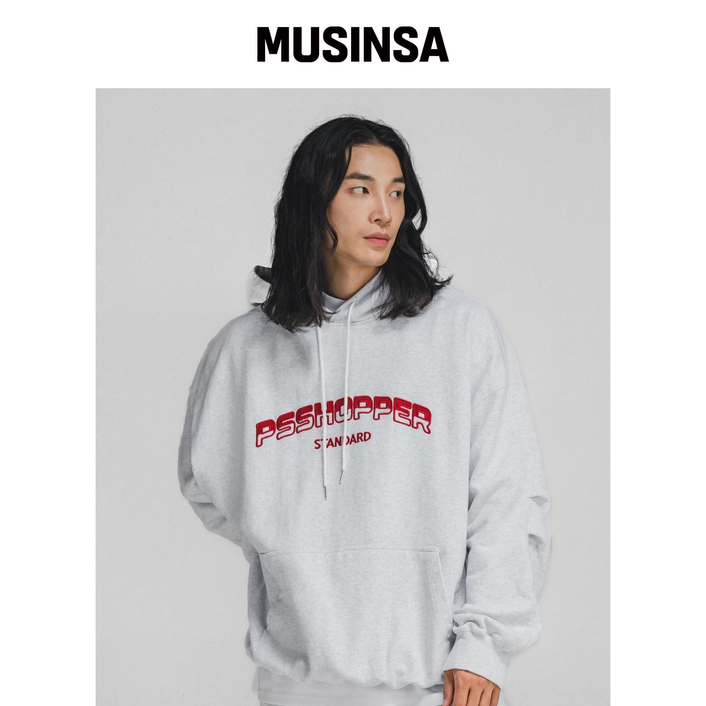 PSSHOPPER [烘干机可用] ORIGINAL 洗水连帽卫衣韩国官网直邮进口