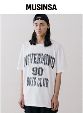 VASTIC NEVERMIND T恤_白色韩国官网直邮进口MUSINSA