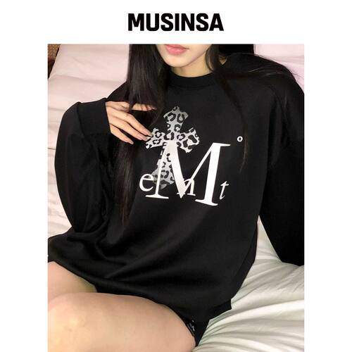 MUCENT SAHARA 渐变豹纹十字运动衬衫男女通用 (韩国官网直邮进口