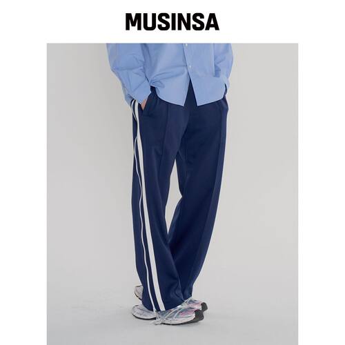 INTERSECTION 侧拉链田径裤子 [婴儿] MUSINSA韩国官网直邮进口