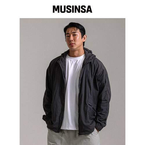 WORKOUT DNA NISTOTA 绑带连帽拉链衫韩国官网直邮进口MUSINSA