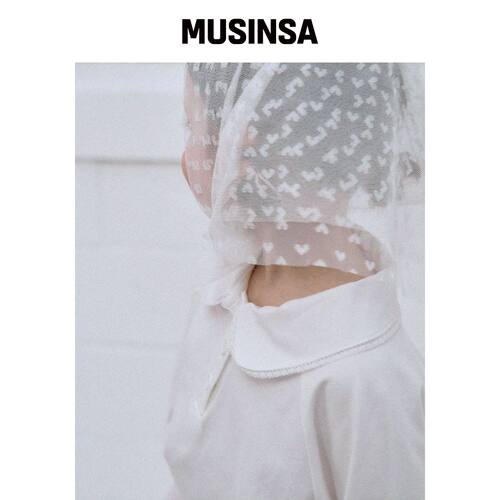 ROANJANE 星星相机项圈T恤 MUSINSA韩国官网直邮进口