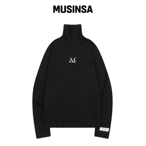 MUCENT 玛卡高领长袖T恤(3颜色) MUSINSA韩国官网直邮进口