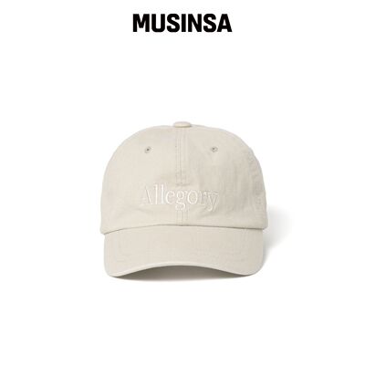 MILLO WOMEN 斯蒂奇棉质棒球帽 [浅米色] MUSINS韩国官网直邮进口