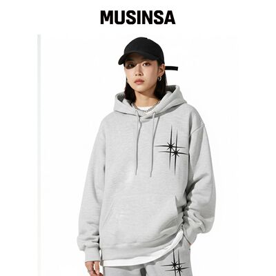 TRIPSHION DOUBLE STARS GRAPHIC HOODIE - 9 CO韩国官网直邮进口