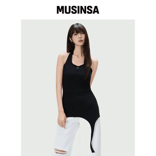 MIXXO 吊带迷你连衣裙_MIWOMG619C MUSINSA韩国直邮官方正品