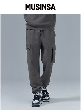 CHASECULT 男士抓绒 cargo jogger裤-CFRK7221D0韩国官网直邮进口