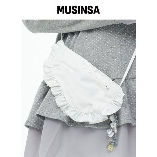 TUOMIO STRAPPY COIN BAG [白色] MUSINSA韩国官网直邮进口