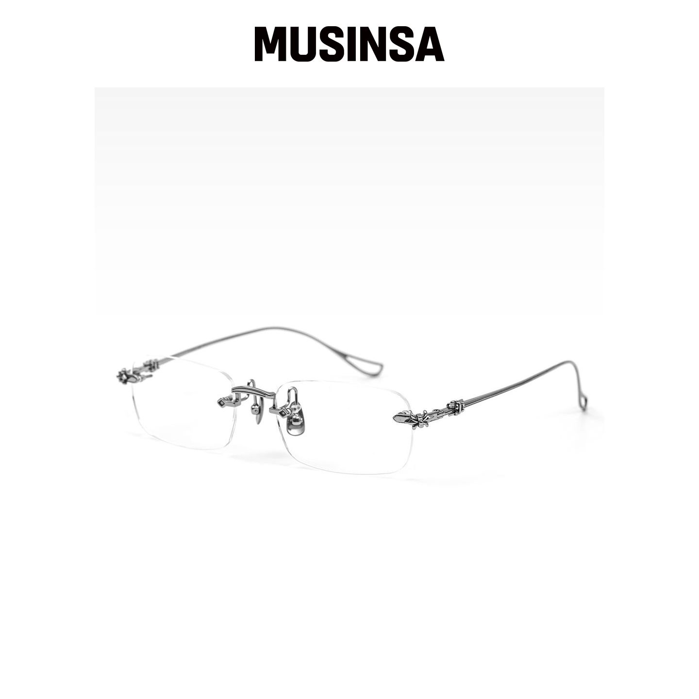 CARMID 极客风无框眼镜 [仿古] MUSINSA韩国官网直邮进口