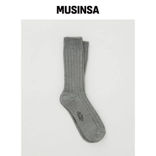 URAGO 罗纹宽松袜 MUSINSA韩国直邮官方正品官网直邮进口
