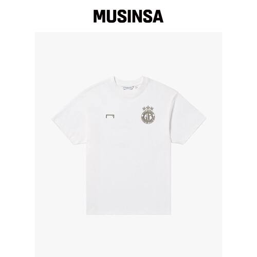 GOALSTUDIO FC VINTAGE ARTWORK TEE-OFF WHITE韩国官网直邮进口