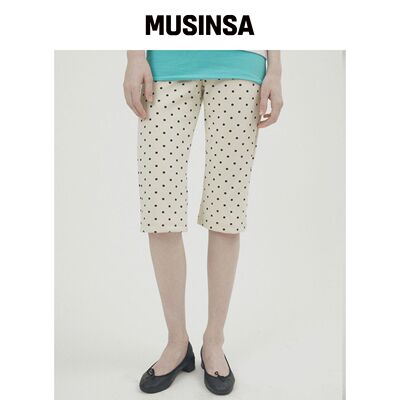 RETRIEVER CLUB JERSEY CAPRI PANTS [象牙色] M韩国官网直邮进口