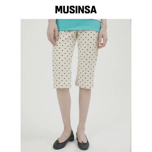 RETRIEVER CLUB JERSEY CAPRI PANTS [象牙色] M韩国官网直邮进口