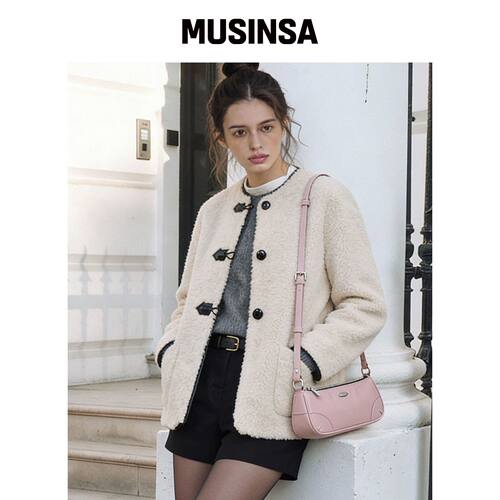 MATINCOX Clea CrossBag - 柔粉色 MUSINSA韩国官网直邮进口