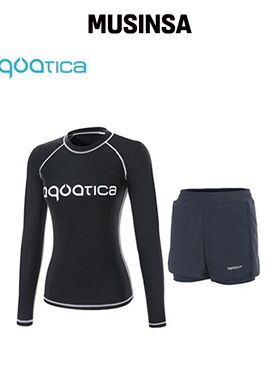 AQUATICA 女款防晒泳衣 AQAWTS23008+居家服套装韩国官网直邮进口