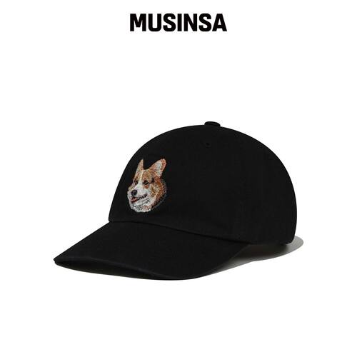 RETRIEVER CLUB CORGI 棒球帽 [黑色]韩国官网直邮进口MUSINSA