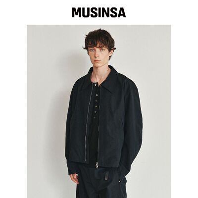 HEUTE RUSTLE CURVE 短款外套（黑色）韩国官网直邮进口
