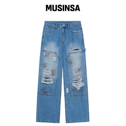 MIDNIGHT MOVE 添加蓝色裤子 MUSINSA韩国直邮官方正品