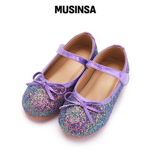 MELINI 女童连衣裙鞋 INDIEJUBI-紫色 MUSINSA韩国官网直邮进口