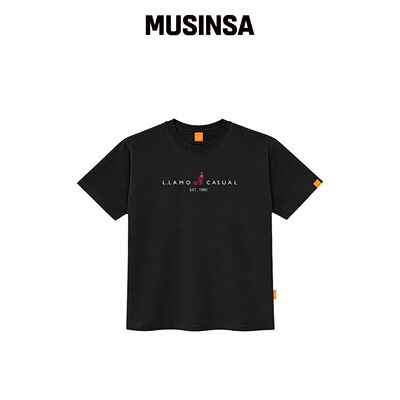 LLAMO 休闲拉莫短袖T恤男女通用大码 S~4XL MUSI韩国官网直邮进口
