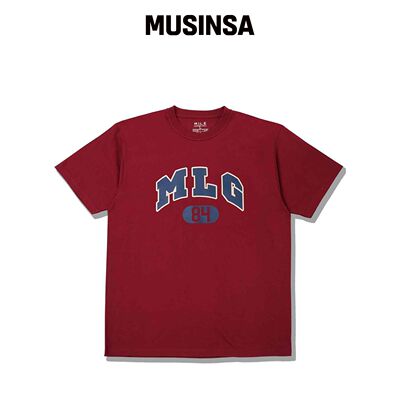 THEMILE [翻新]MLG 84 GARMENTS 圆领卫衣 [酒红韩国官网直邮进口