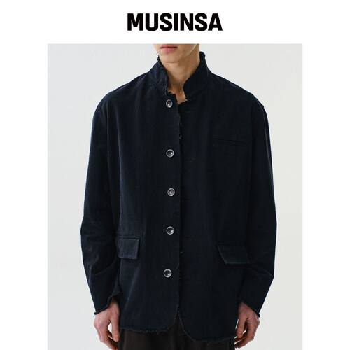 DIVEIN CUT OFF 定制外套 (黑色)韩国官网直邮进口MUSINSA