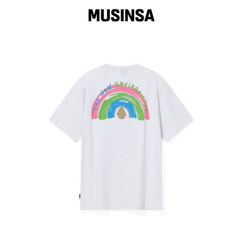 VOLCOM RAINBOW 圆领 T恤（高尔夫熨斗） MUSINS韩国官网直邮进口