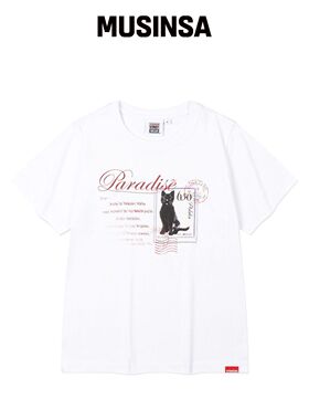 VISION STREETWEAR VSW Stamp Cat WS T恤 白色韩国官网直邮进口
