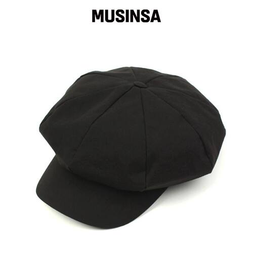 UNIVERSAL CHEMISTRY Bio Black Newsboy Cap 报韩国官网直邮进口