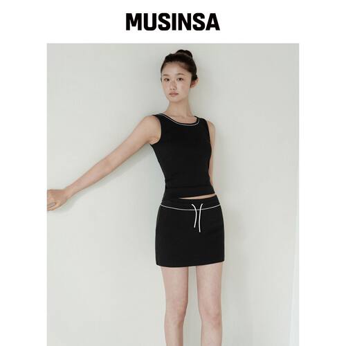 MUSINSA STANDARD WOMAN 女款蕾丝边吊带上衣 []韩国官网直邮进口