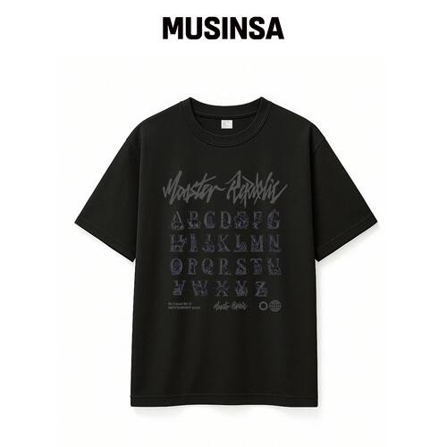 MONSTER REPUBLIC CLASS A 灰色训练T恤衬衫 BLA韩国官网直邮进口